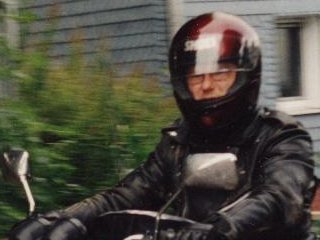 Honda CB 750 (aka Sevenfifty) in Fahrt (Suchfahrt der MFBL 1999)